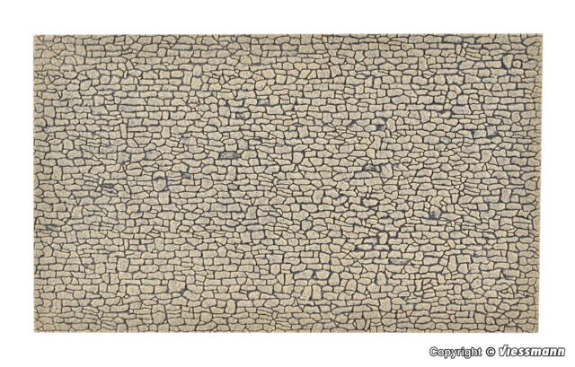 Brudsten. Lavet af sedimentær komposit. L 27,5 x B 16 cm. Vollmer 48224